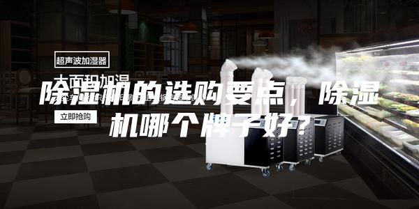 除濕機(jī)的選購要點(diǎn)，除濕機(jī)哪個(gè)牌子好？